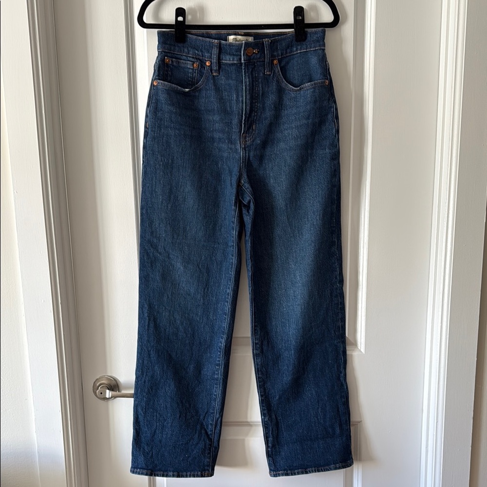 Dark Blue Denim Madewell Jeans